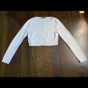 white button up long sleve